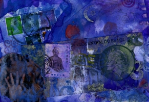 Brazil dollar collage