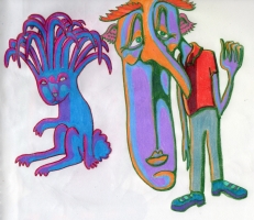 Rabbit ear beast and Big face beast